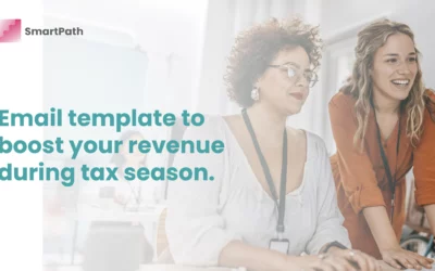 Email template to: Boost your revenue during tax season.